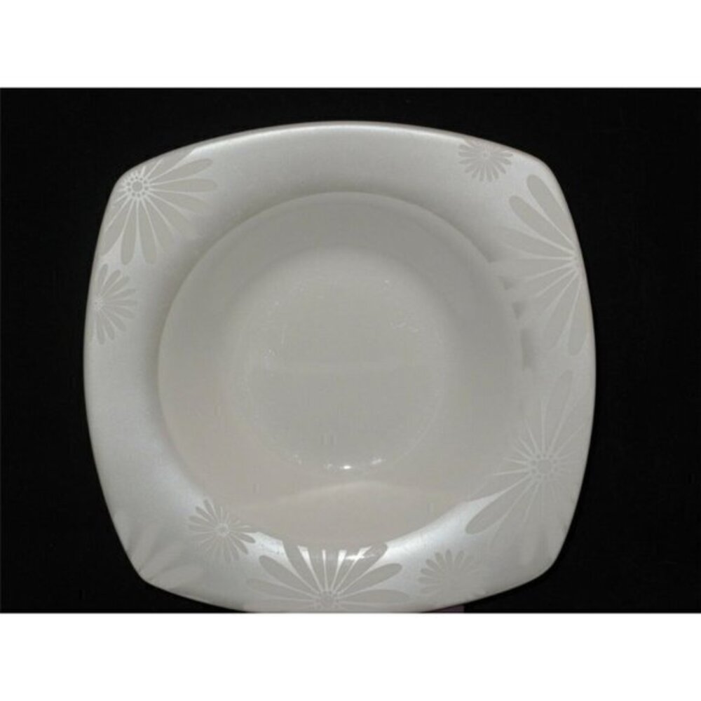 222 Fifth Alice Platinum Soup Bowl (s) Daisies Flowers